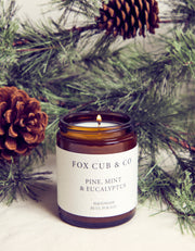 Pine, Mint & Eucalyptus Candle